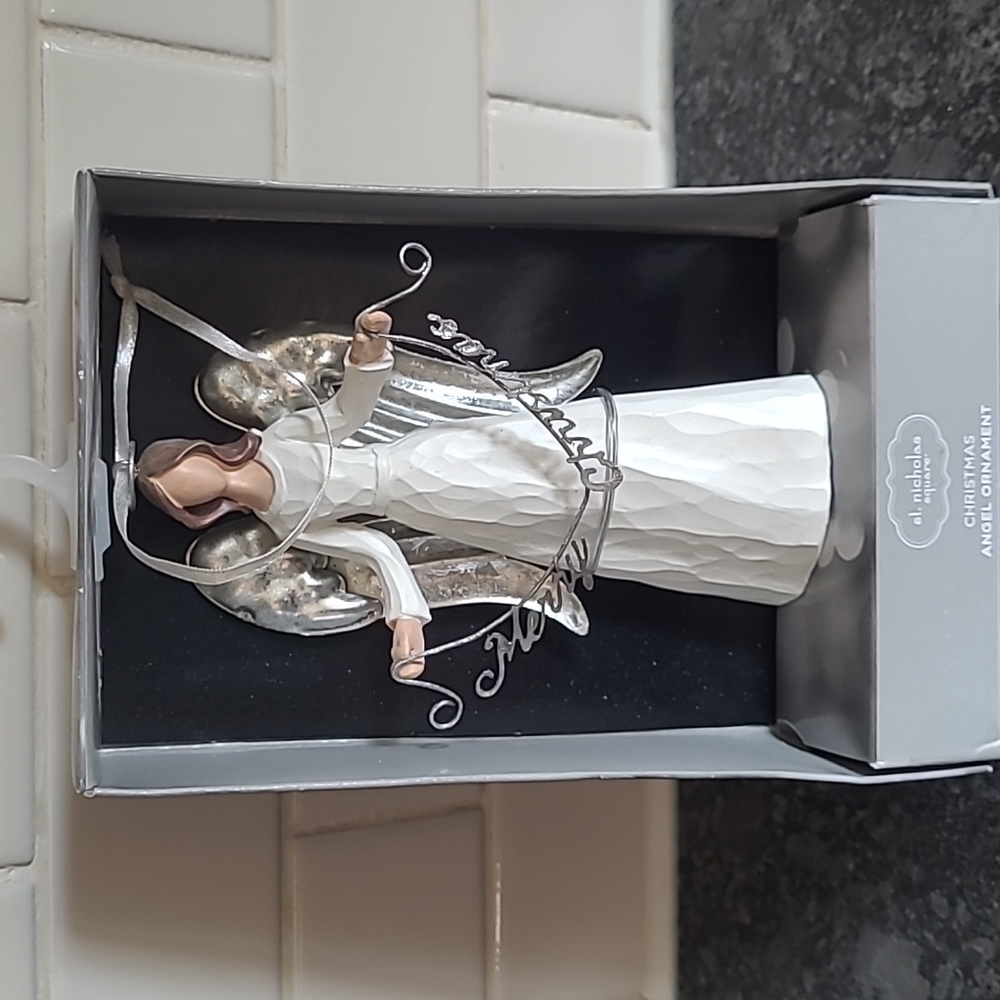 NEW - St. Nicholas Square Christmas Angel Ornament